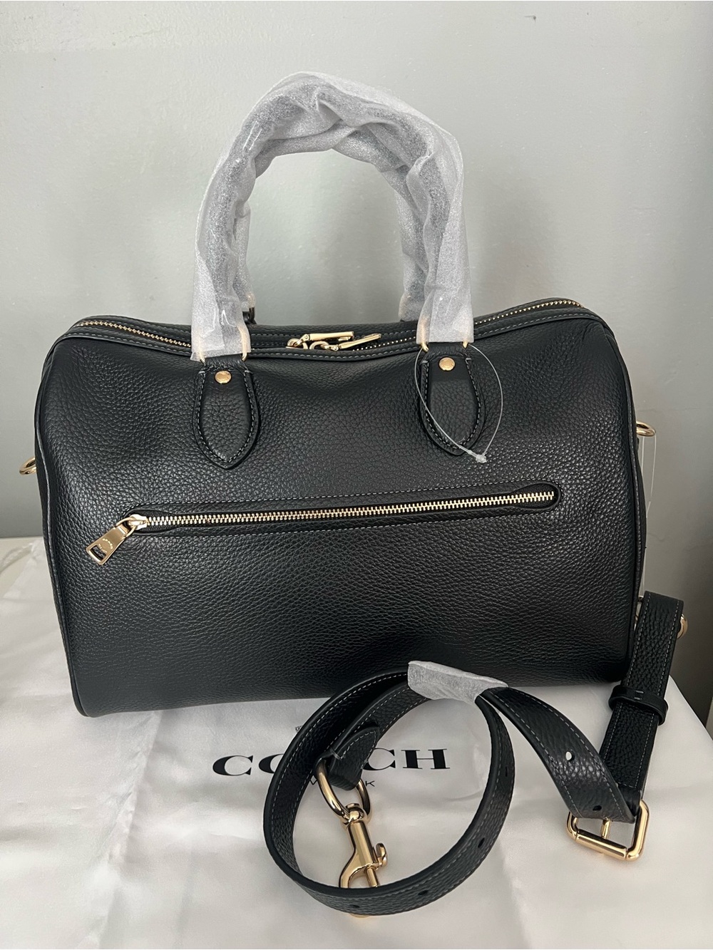 Coach Large Rowan Bag With Matching Wallet - Picture 8 of 11